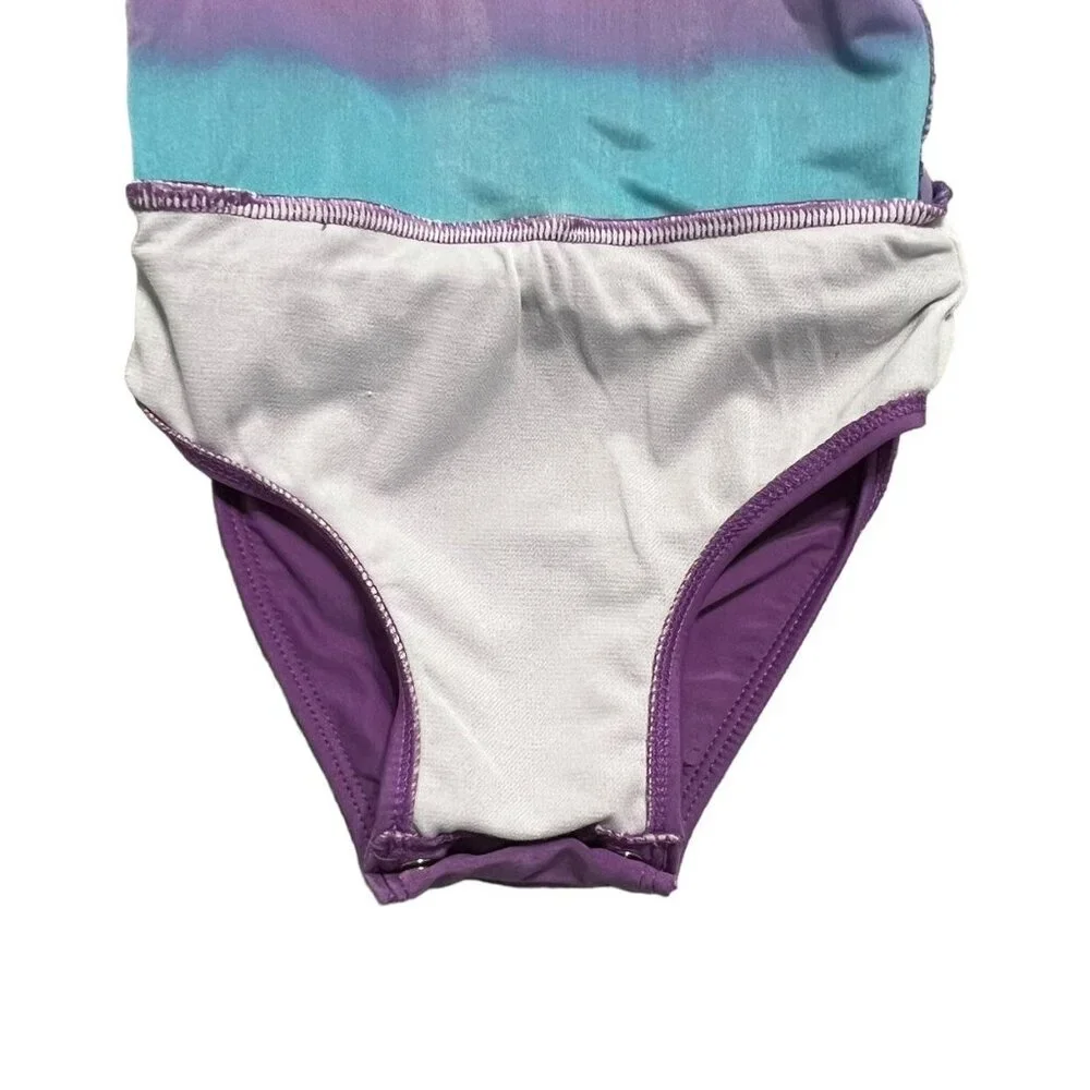 Cat & Jack 2T Mermaid Rashguard Swim Bathing Suit